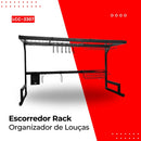Escorredor de Louça Inox Kitchen Rack – Organização e Estilo para Sua Cozinha