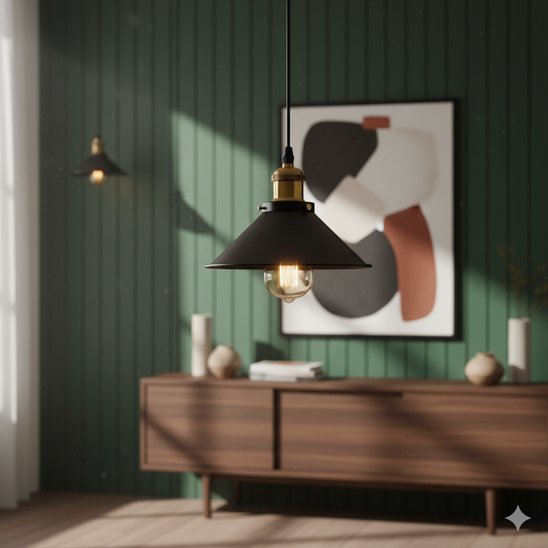 Pendente Vintage Loft – Estilo Industrial e Elegância Clássica