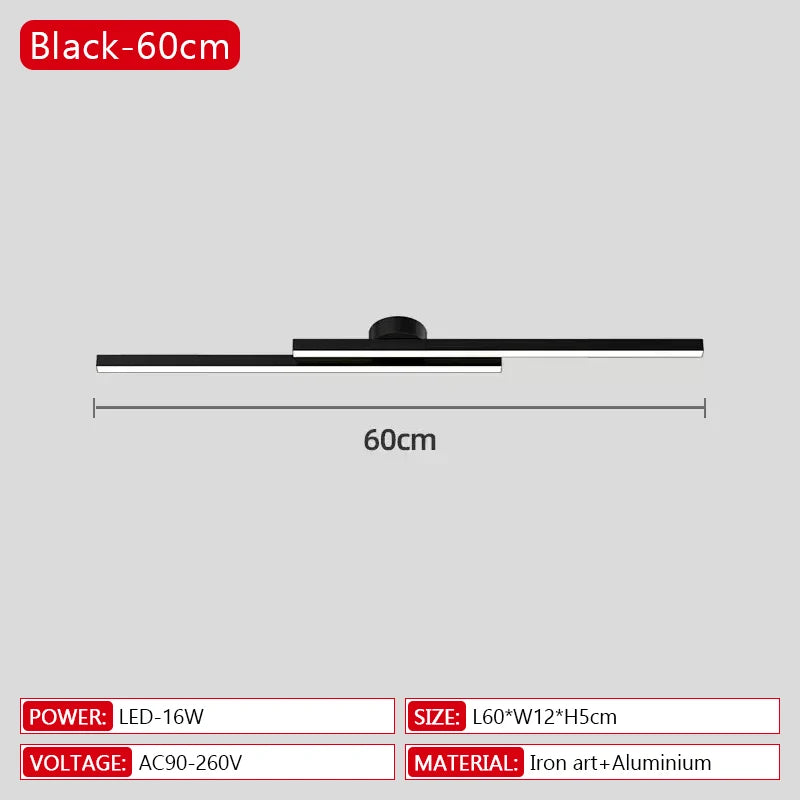 Luminária LED Linea – Design Contemporâneo e Iluminação Sofisticada