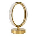 Luminária Touch Sense Oval Crystal 3 Cores