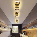 Luminária de Teto LED Nórdica Quadrada 3 Lâmpadas – Design Premium e Iluminação Potente