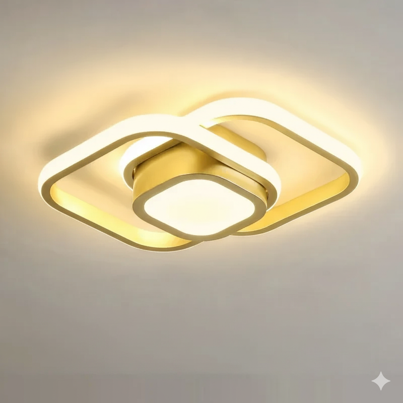 Luminária Élite Quadrada LED – Design Moderno e Sofisticado