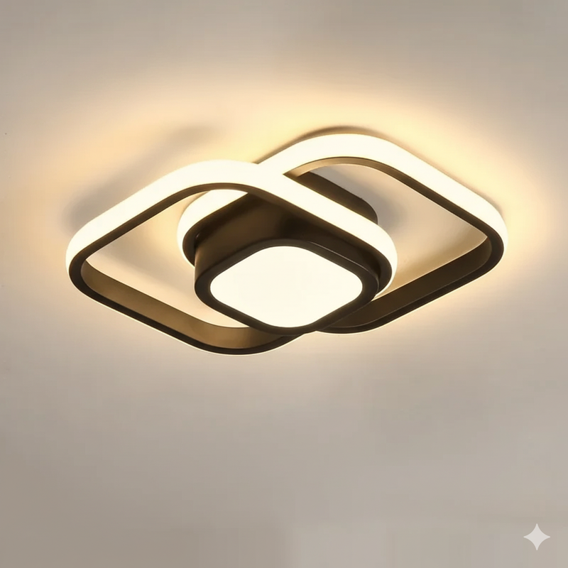 Luminária Élite Quadrada LED – Design Moderno e Sofisticado